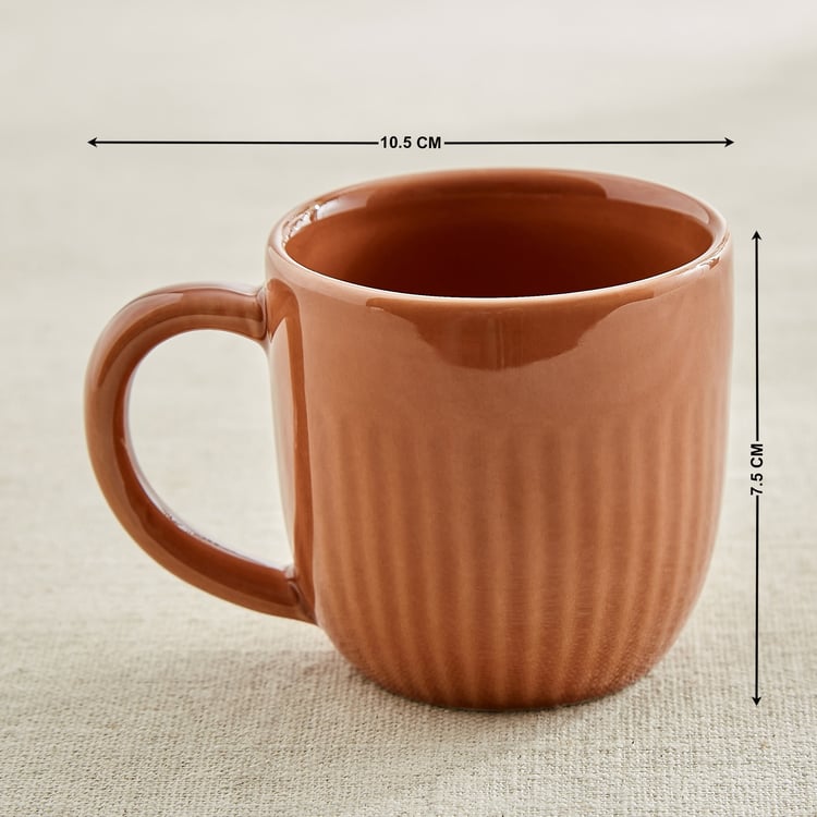 Casa Porcelain Rib Mug - 190ml