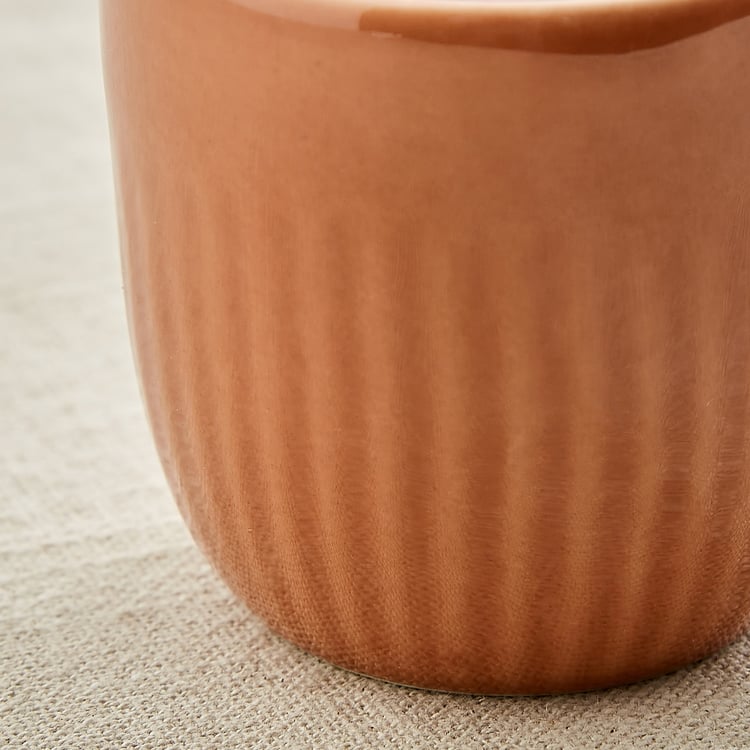 Casa Porcelain Rib Mug - 190ml