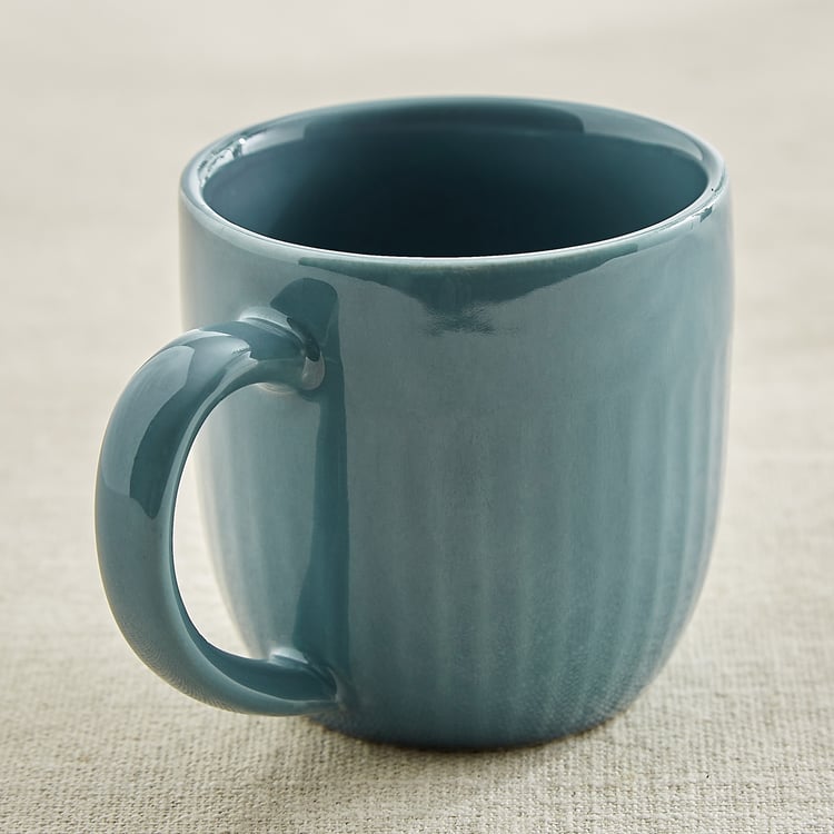 Casa Porcelain Rib Mug - 190ml