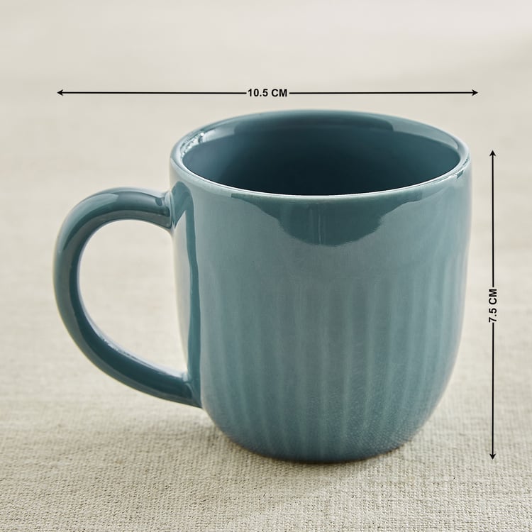 Casa Porcelain Rib Mug - 190ml