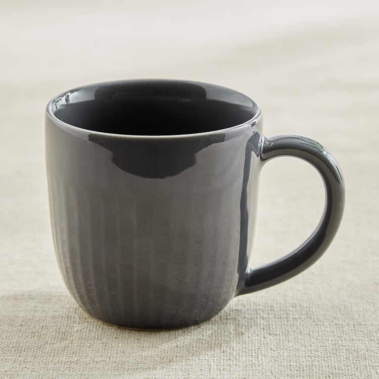 Casa Porcelain Rib Mug - 190ml