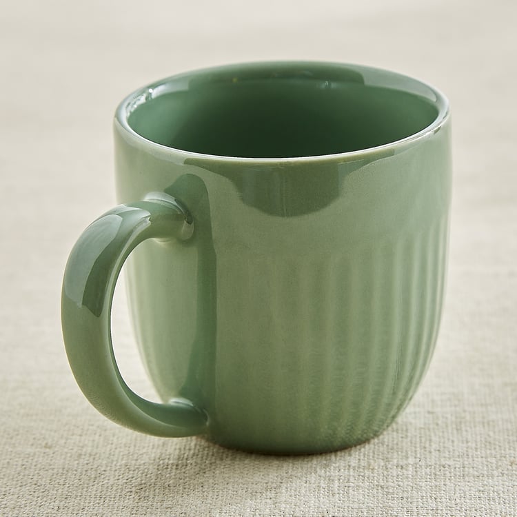 Casa Porcelain Rib Mug - 190ml
