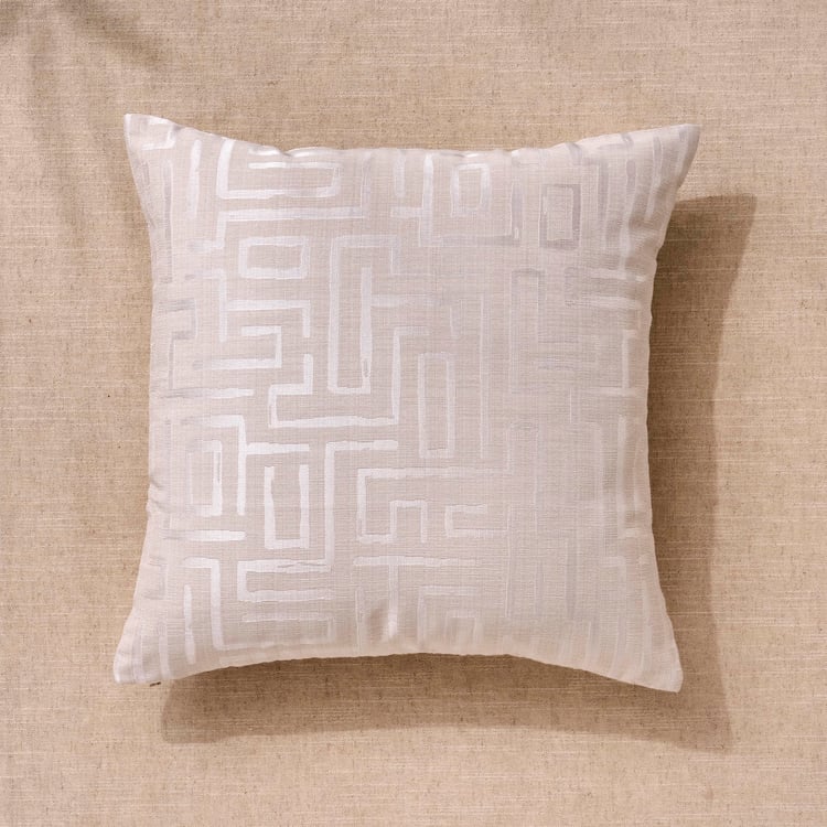 Morris Maze Jacquard Cushion Cover - 45x45cm
