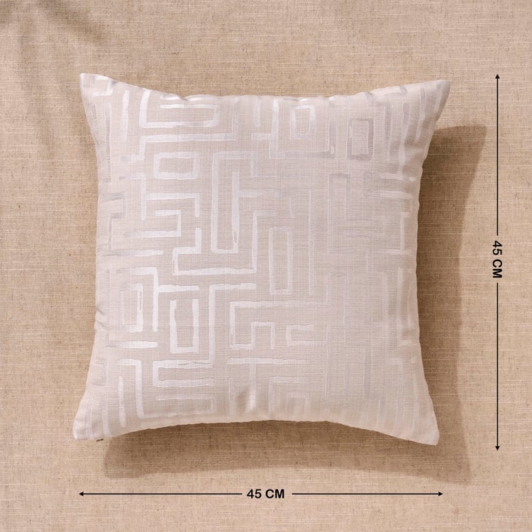 Morris Maze Jacquard Cushion Cover - 45x45cm