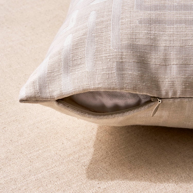 Morris Maze Jacquard Cushion Cover - 45x45cm
