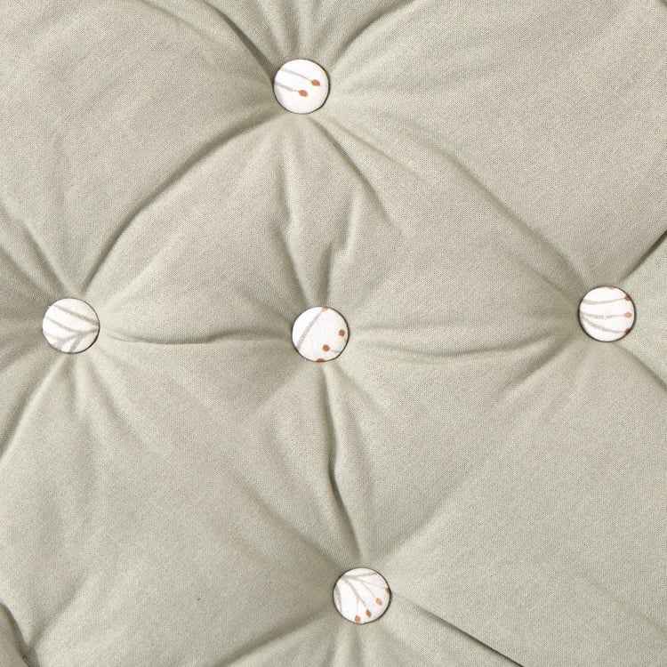 Poise Cotton Printed Floor Cushion - 48x48cm