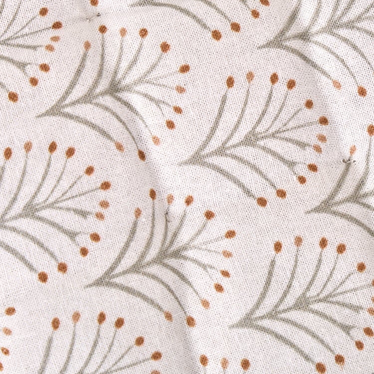 Poise Printed Cotton Chair Pad - 40x40cm