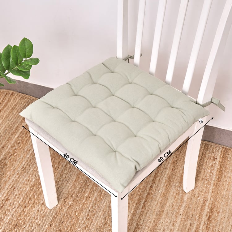 Poise Cotton Chair Pad - 40x40cm