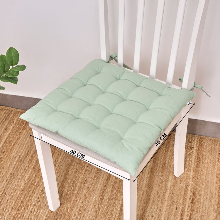Poise Cotton Chair Pad - 40x40cm
