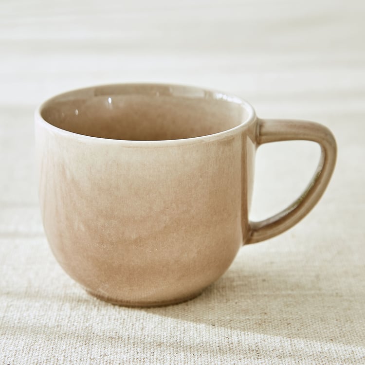 Cadenza Cerradura Muskmelon Stoneware Cup and Saucer - 160ml