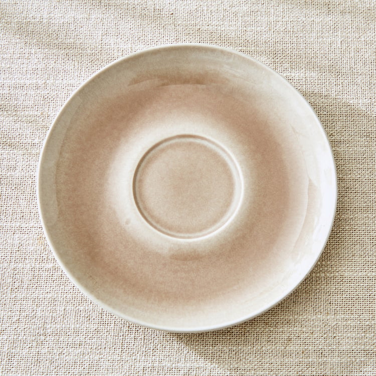 Cadenza Cerradura Muskmelon Stoneware Cup and Saucer - 160ml