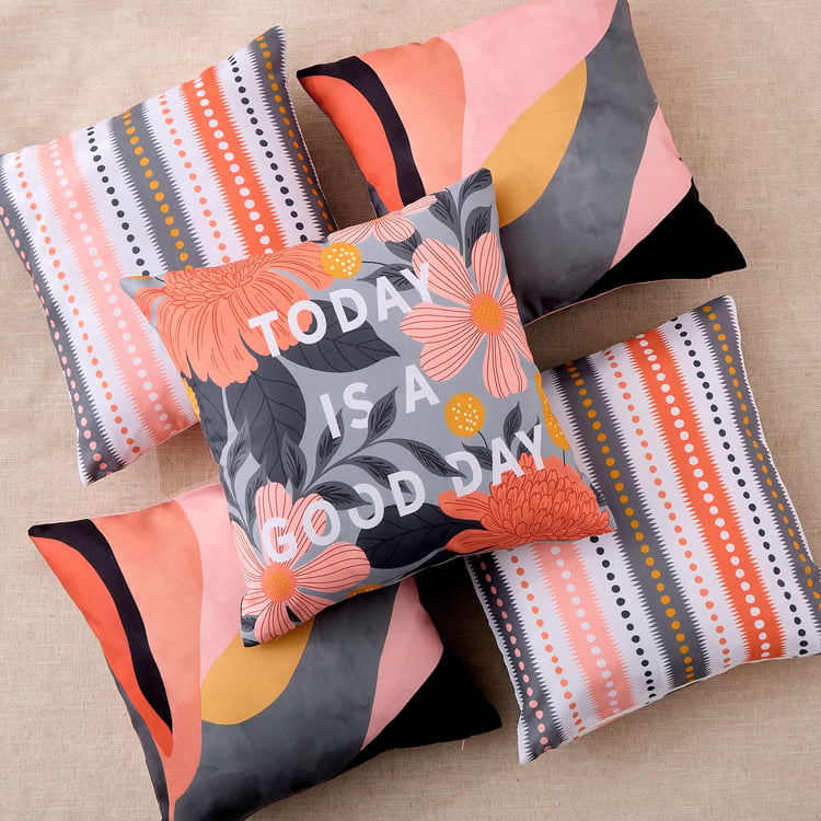Corsica Set of 5 Printed Cushion Covers - 40x40cm