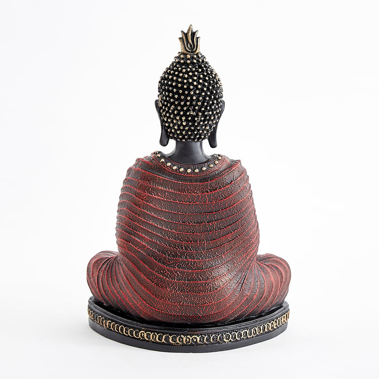 Corsica Elba Polyresin Serene Buddha Figurine