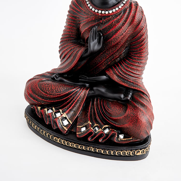 Corsica Elba Polyresin Serene Buddha Figurine