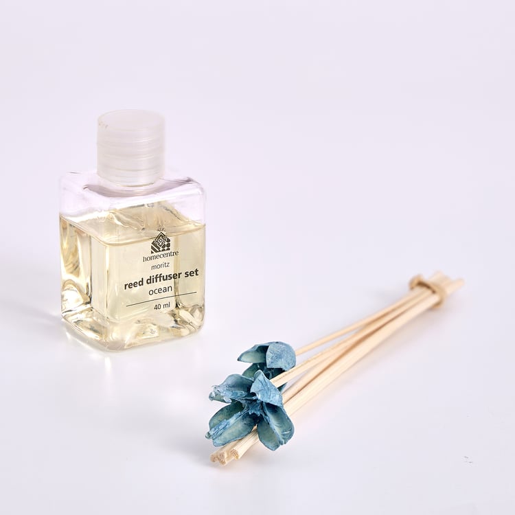 Corsica Ocean Reed Diffuser Set