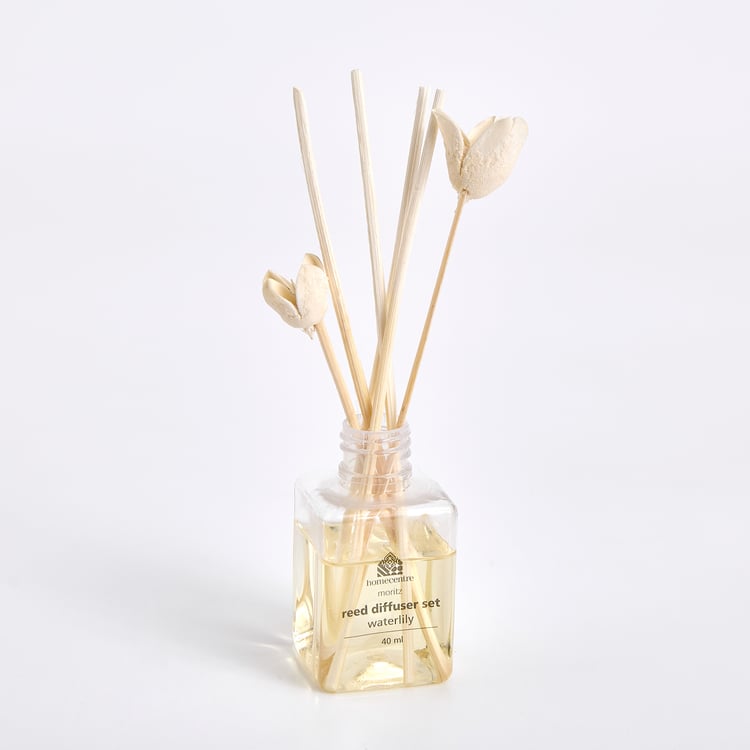 Corsica Gilded Waterlily Reed Diffuser Set