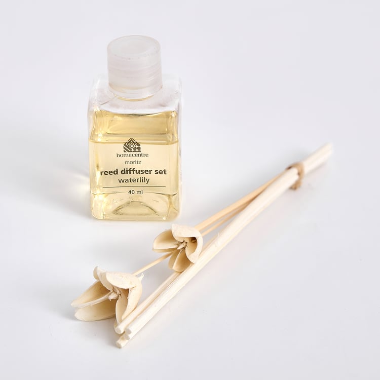 Corsica Gilded Waterlily Reed Diffuser Set