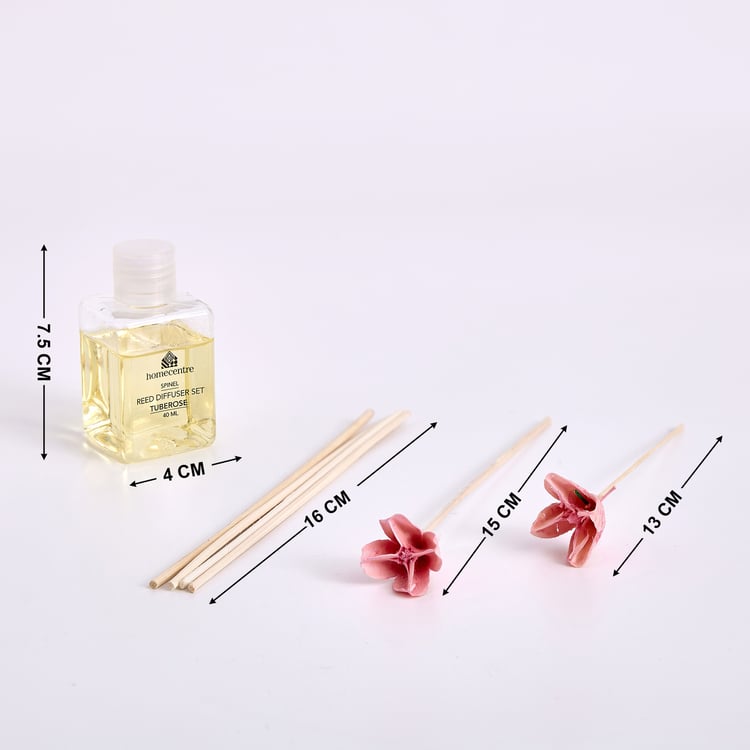 Corsica Gilded Tuberose Reed Diffuser Set