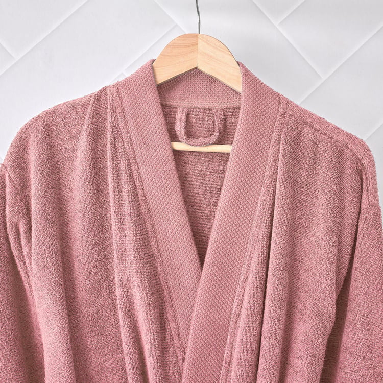 Prospero Cotton 3Pcs Adult Bathrobe and Towel Set - M
