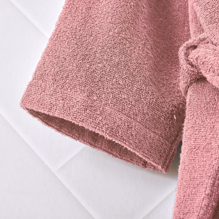 Prospero Cotton 3Pcs Adult Bathrobe and Towel Set - M