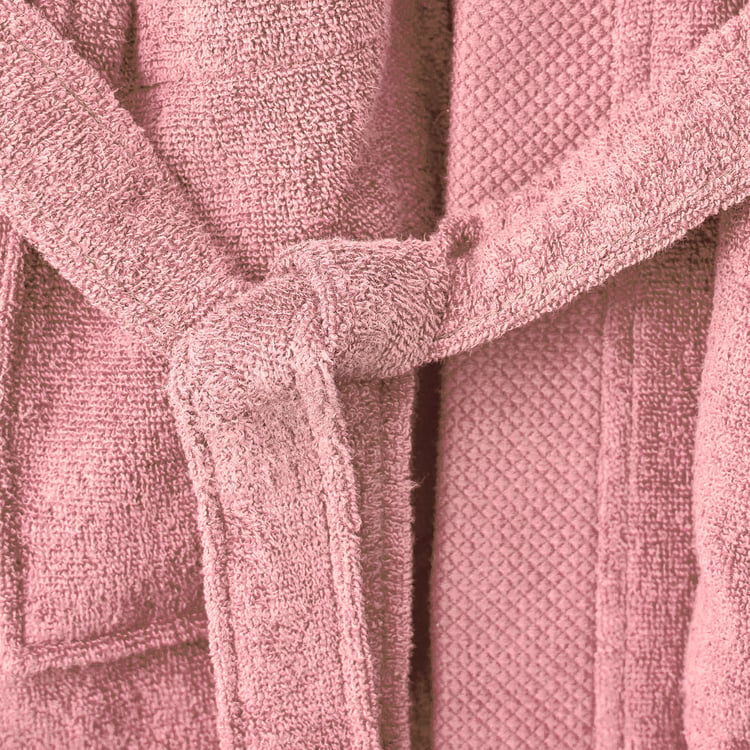 Prospero Cotton 3Pcs Adult Bathrobe and Towel Set - M