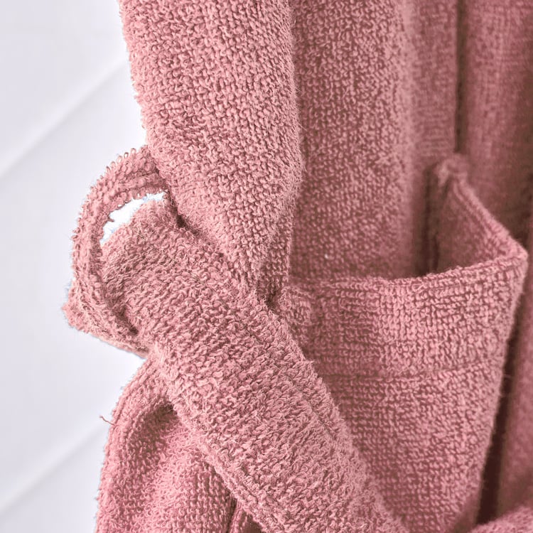 Prospero Cotton 3Pcs Adult Bathrobe and Towel Set - M