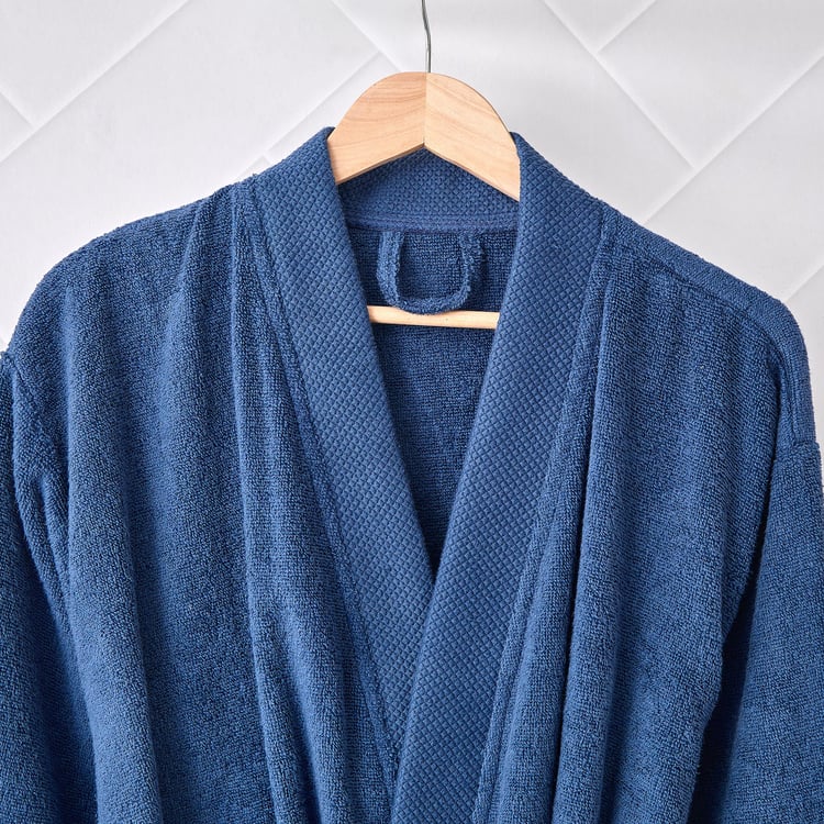 Prospero Cotton 3Pcs Adult Bathrobe and Towel Set - M