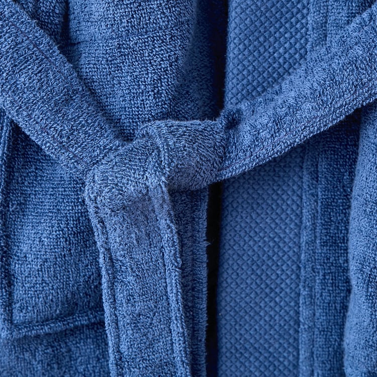 Prospero Cotton 3Pcs Adult Bathrobe and Towel Set - M