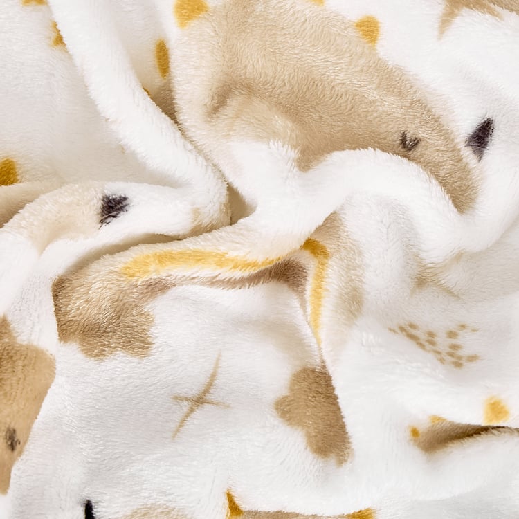 Slate Kids Cloud Printed Double Blanket