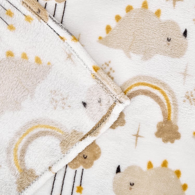Slate Kids Cloud Printed Double Blanket