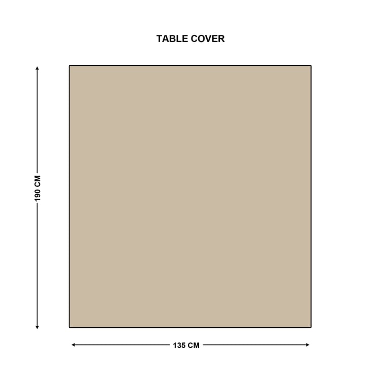 Corsica 6-Seater Table Cloth - 190x135cm
