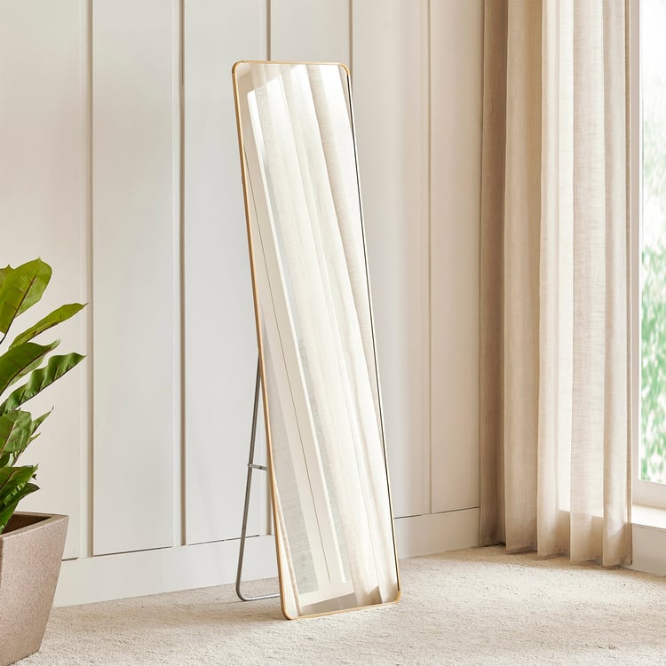 Reflection Luna Aluminium Standing Mirror