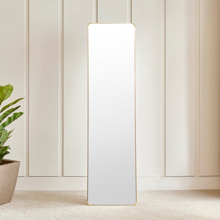 Reflection Luna Aluminium Standing Mirror