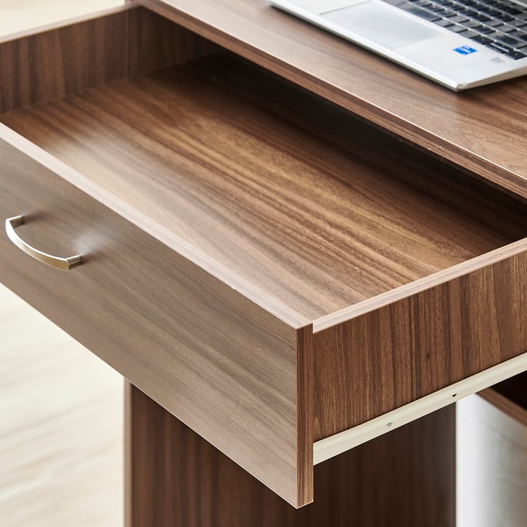 Helios Alton NXT Study Desk with Drawer - Walnut