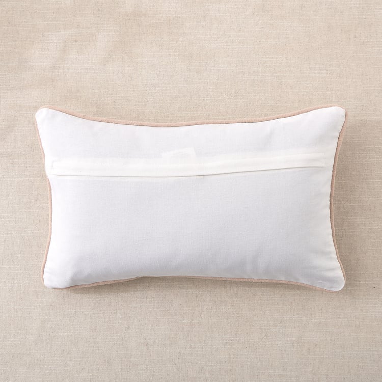 Rang Buta Embroidered Cushion Cover - 50x30cm