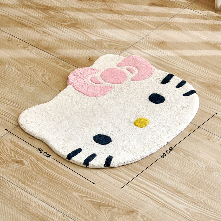 Corsica Slate Kids Cotton Tufted Dhurrie - 80x66cm