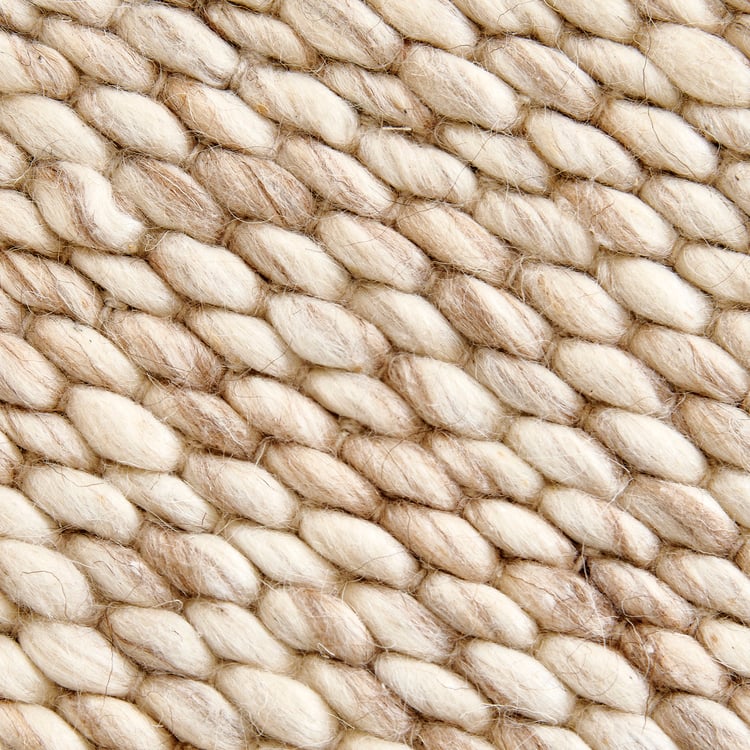 Crimson Handwoven Dhurrie - 90x60cm
