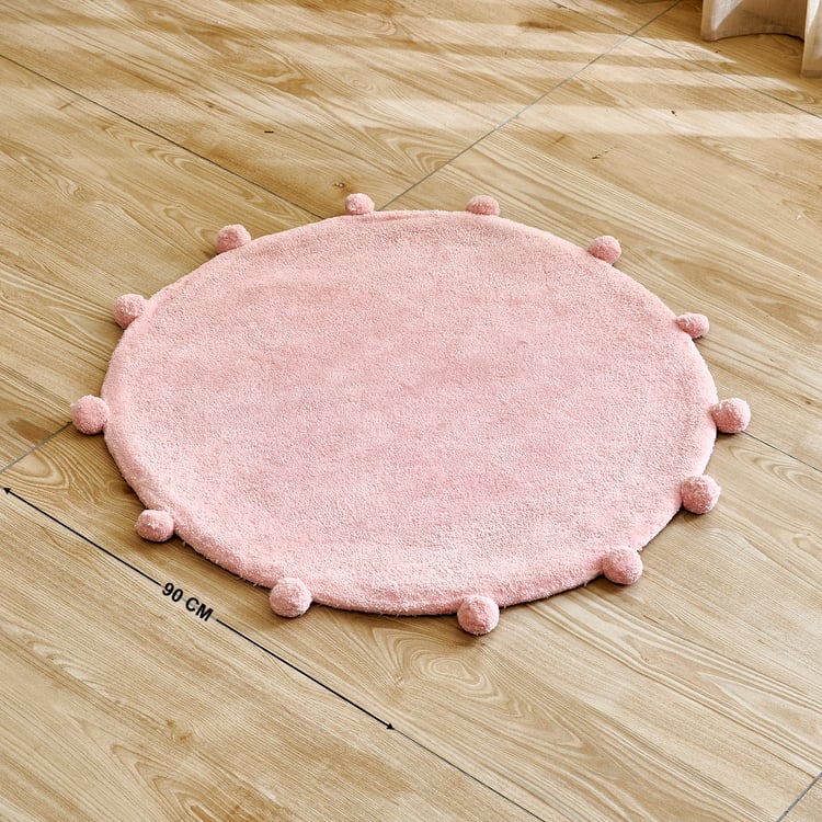 Slate Kids Tufted Dhurrie - 90cm