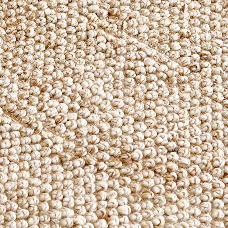 Pebble Wool Handwoven Dhurrie - 120x80cm