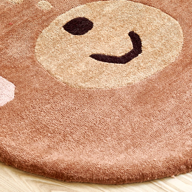 Corsica Slate Kids Tufted Dhurrie - 100cm