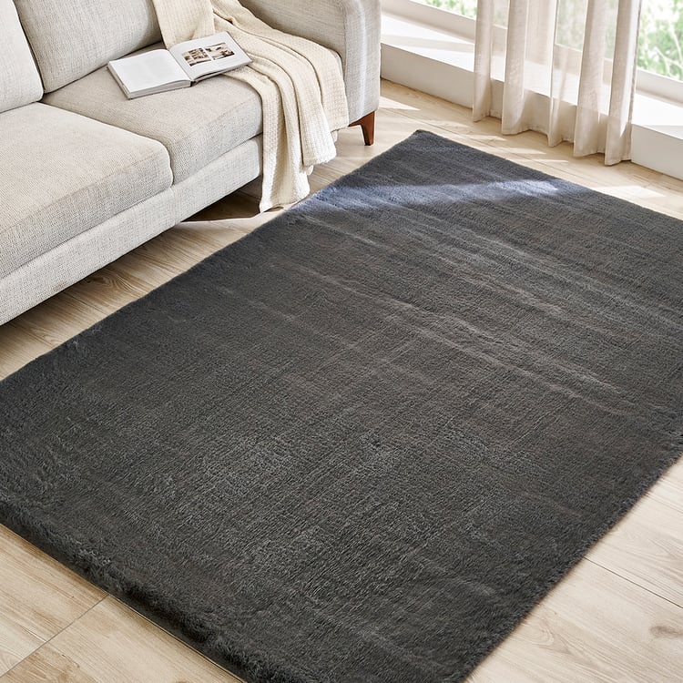 Quartz Heaven Graphite Carpet - 230x160cm