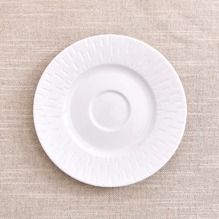 Marshmallow Bone China Cup and Saucer Set - 190ml