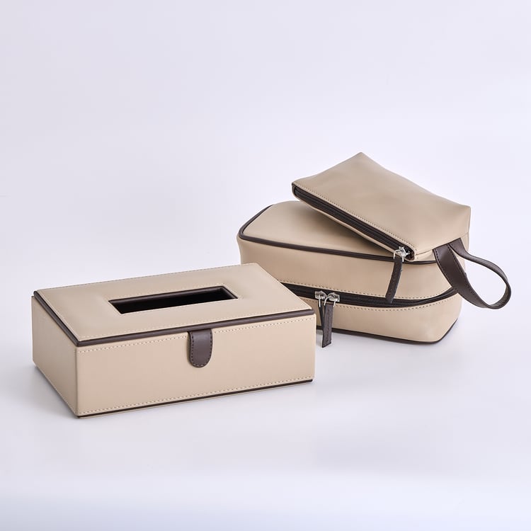 Orion Dohphy Faux Leather Vault Pouch