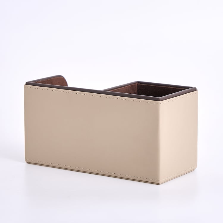 Orion Dohphy Wooden 3-Compartment Desktop Organiser
