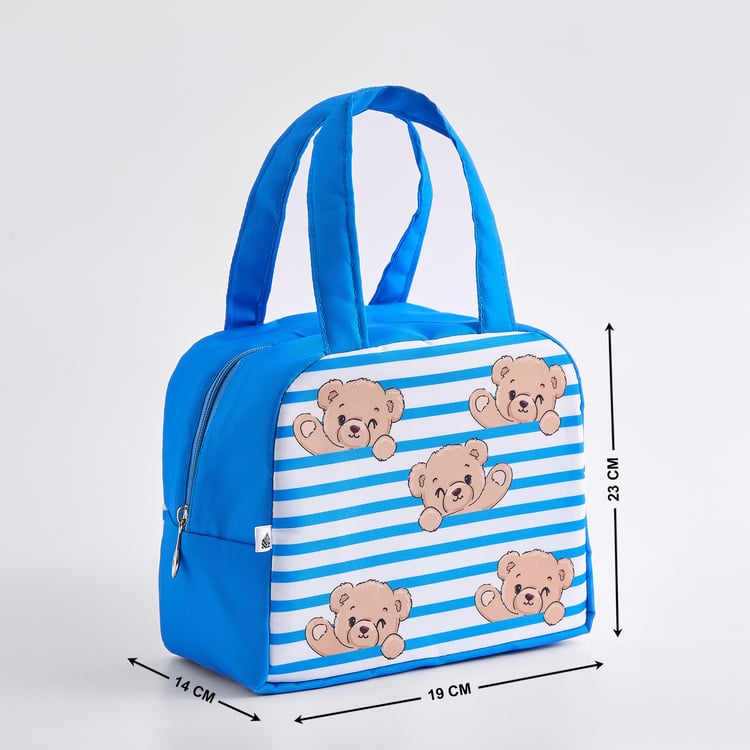 Back To School Feast Teddy Lunch Bag