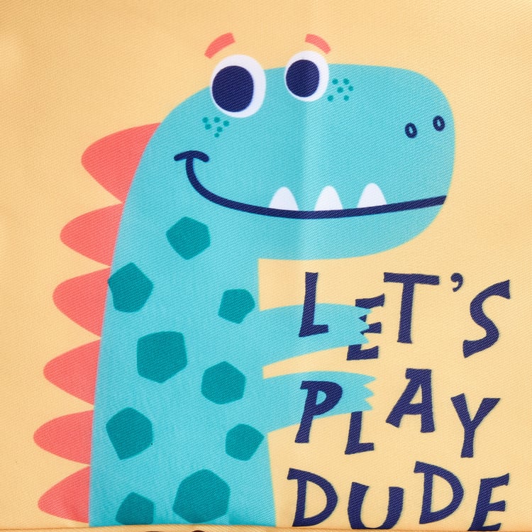 Back To School Feast Dino Let's Play Dude Lunch Bag