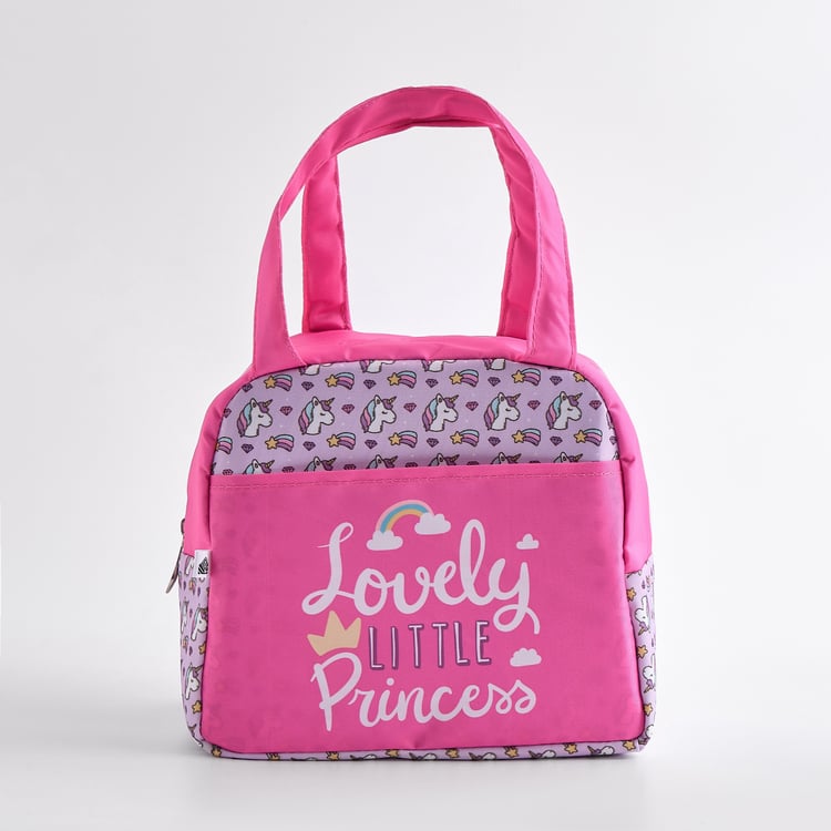 Back To School Feast Lovely Little Princess Lunch Bag