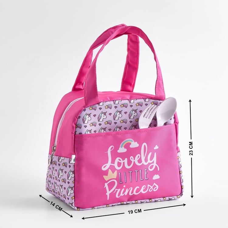 Back To School Feast Lovely Little Princess Lunch Bag