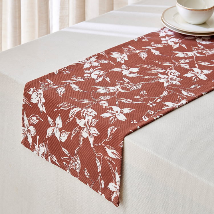 Maison Floral Printed Table Runner