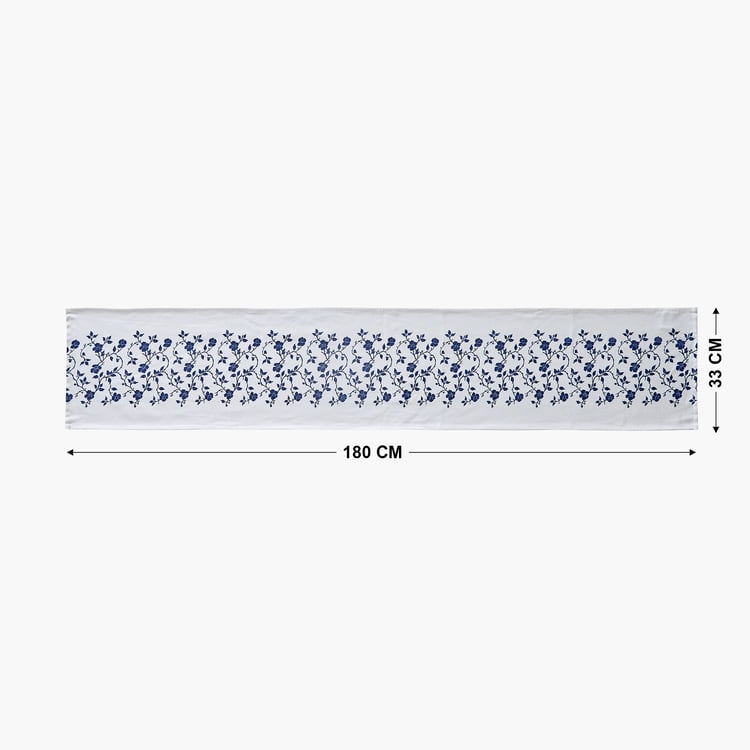 Maison Floral Print Table Runner